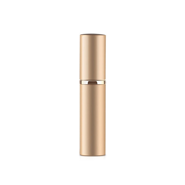 Bình xịt nước hoa thủy tinh mini có thể đổ lại, phun sương mịn, vỏ kim loại, 5ml