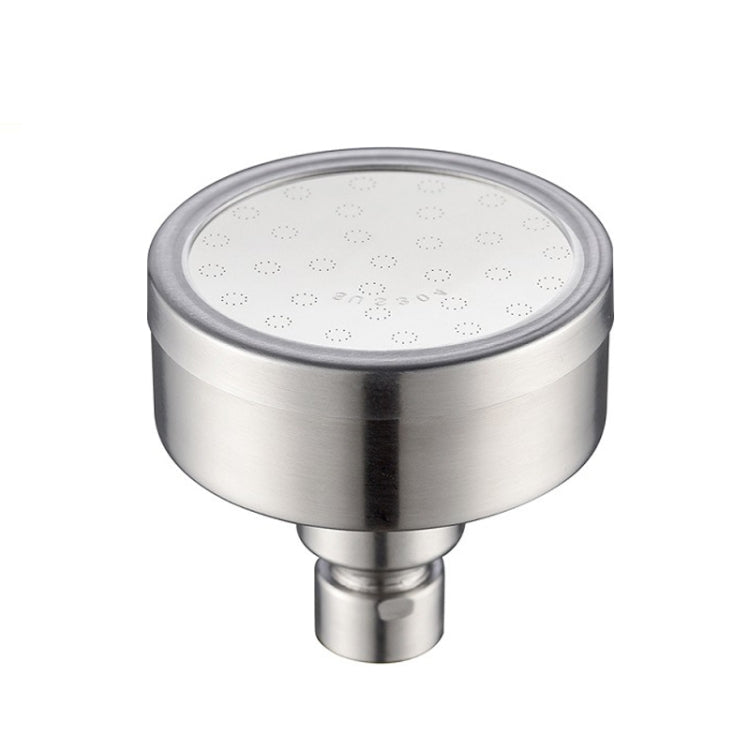 Đầu vòi sen phun áp suất trên tròn bằng thép không gỉ 304 có thể tháo rời và rửa được, kích thước: 80mm, mẫu C
