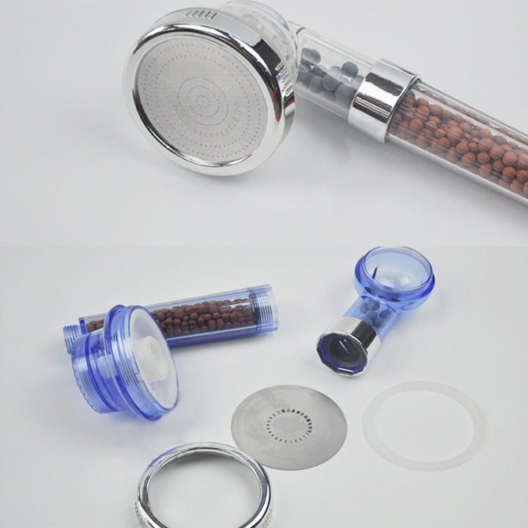 Đầu vòi sen ion âm PC, kích thước nhỏ, giao diện: 2cm, kích thước nhỏ (xanh dương), kích thước nhỏ (trong suốt)