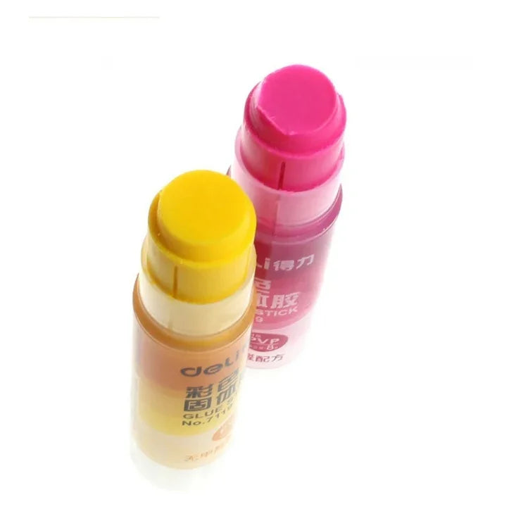 2 cái keo dán học sinh độ nhớt cao không chứa formaldehyde, giao màu ngẫu nhiên, 7119