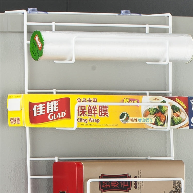 Kệ lưu trữ tủ lạnh nhiều tầng, giá đỡ bên hông đa năng cho nhà bếp, kích thước: 25 x 9,5 x 62cm