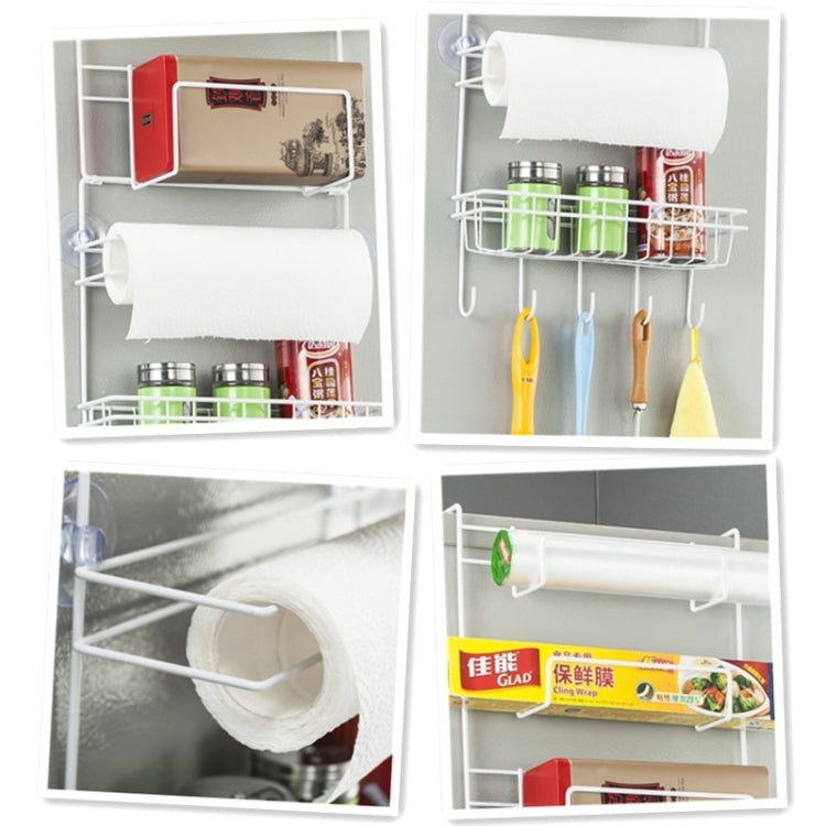 Kệ lưu trữ tủ lạnh nhiều tầng, giá đỡ bên hông đa năng cho nhà bếp, kích thước: 25 x 9,5 x 62cm