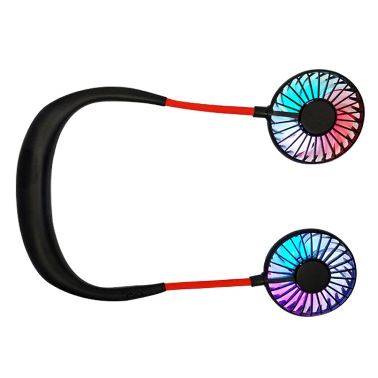 Quạt mini đeo cổ sáng tạo dùng ngoài trời quạt LED, F008 (Đen), F008, F008 (Xanh dương), F008 (Trắng)