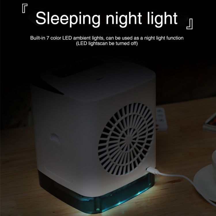 Quạt làm mát để bàn mini Máy tạo ẩm Quạt điều hòa phun sương dưỡng ẩm, không có điều khiển từ xa