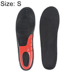 1 đôi lót giày thể thao chống sốc huấn luyện quân sự mềm mại và thoải mái, co giãn dày, Size: S(34-37 Yards), Size: S(34-37 Yards)