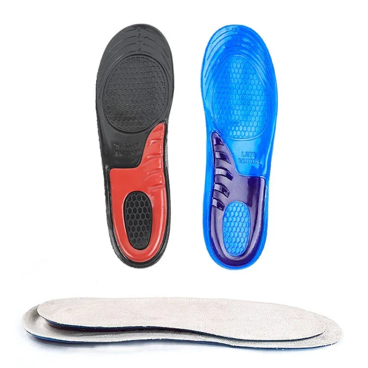 1 đôi lót giày thể thao chống sốc huấn luyện quân sự mềm mại và thoải mái, co giãn dày, Size: S(34-37 Yards), Size: S(34-37 Yards)