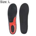 1 đôi lót giày thể thao chống sốc huấn luyện quân sự mềm mại và thoải mái, co giãn dày, Size: L(43-46 Yards), Size: L(43-46 Yards)