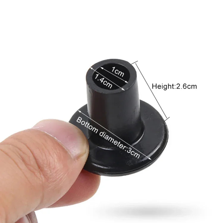 5 đôi nắp bảo vệ gót giày cao gót chống trượt và mài mòn, giao màu ngẫu nhiên, HC9014, HC9014T