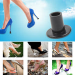 5 đôi nắp bảo vệ gót giày cao gót chống trượt và mài mòn, giao màu ngẫu nhiên, HC9014, HC9014T