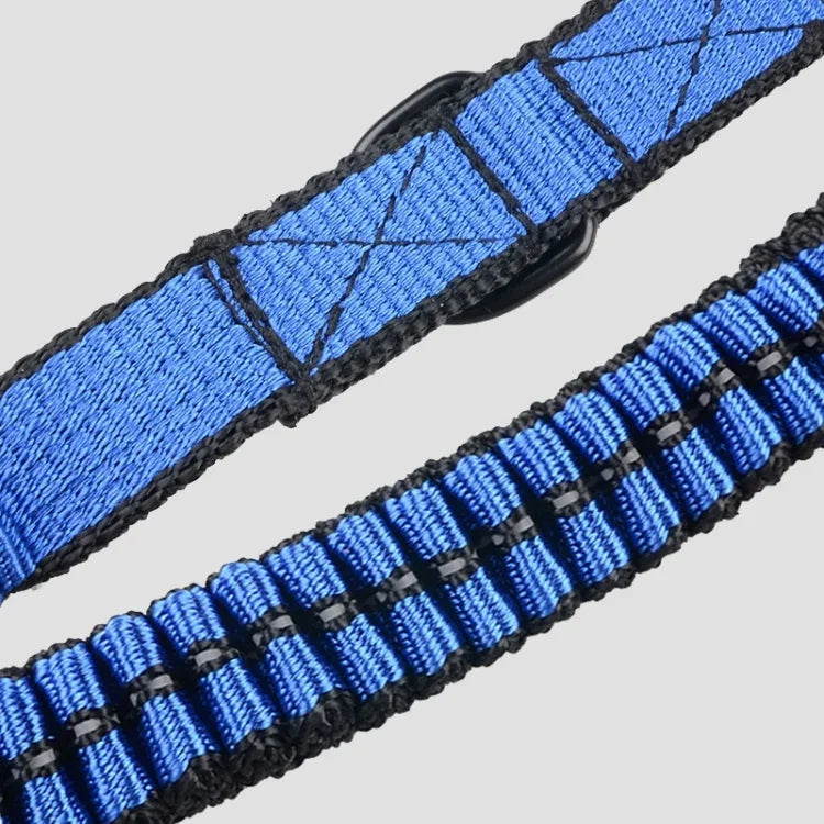 Dây kéo đôi co giãn nylon phản quang cho thú cưng, nhỏ, Chiều dài: 70cm, Giao màu ngẫu nhiên, Dây kéo đôi 70cm