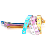 2 chiếc vòng cổ choker hình trái tim phát sáng phong cách Harajuku châu Âu và Mỹ, Giao màu ngẫu nhiên, QCTX