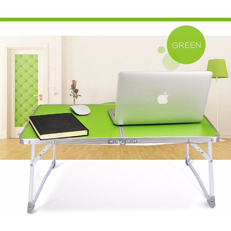 Bàn laptop di động có thể điều chỉnh, có thảm nhựa, gấp gọn, bàn đọc sách trên giường, Thảm nhựa, Thảm nhựa (gỗ), Thảm nhựa (xanh sapphire)