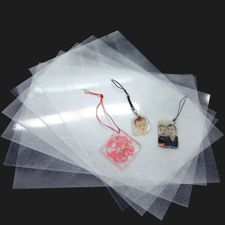 50 cái màng co nhiệt mờ mài mịn tự làm, màng co nhiệt tự làm (Mài mịn)