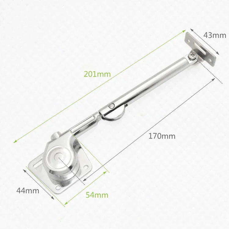 Thanh thủy lực giảm chấn cửa lật tủ, thanh đỡ áp lực giảm chấn cửa dưới
