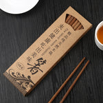 10 đôi đũa gỗ sắt tự nhiên chống trượt