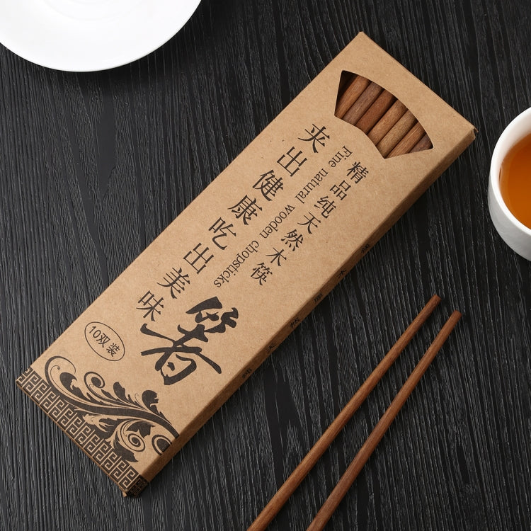 10 đôi đũa gỗ sắt tự nhiên chống trượt