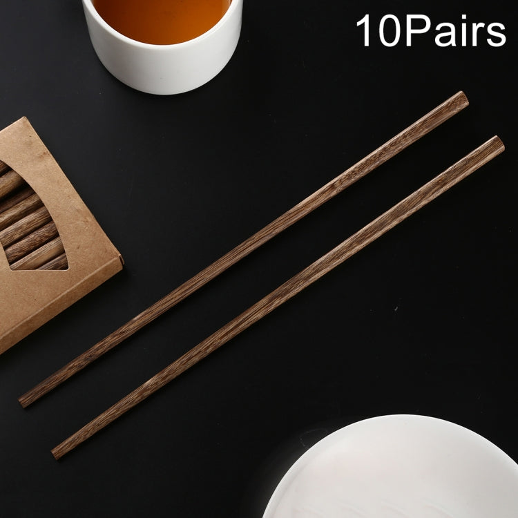 10 đôi đũa gỗ wenge tự nhiên chống trượt