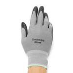 Găng tay làm việc bằng cao su nitrile thoải mái, chống trượt, chống mài mòn cho thợ điện, kích thước: L, L