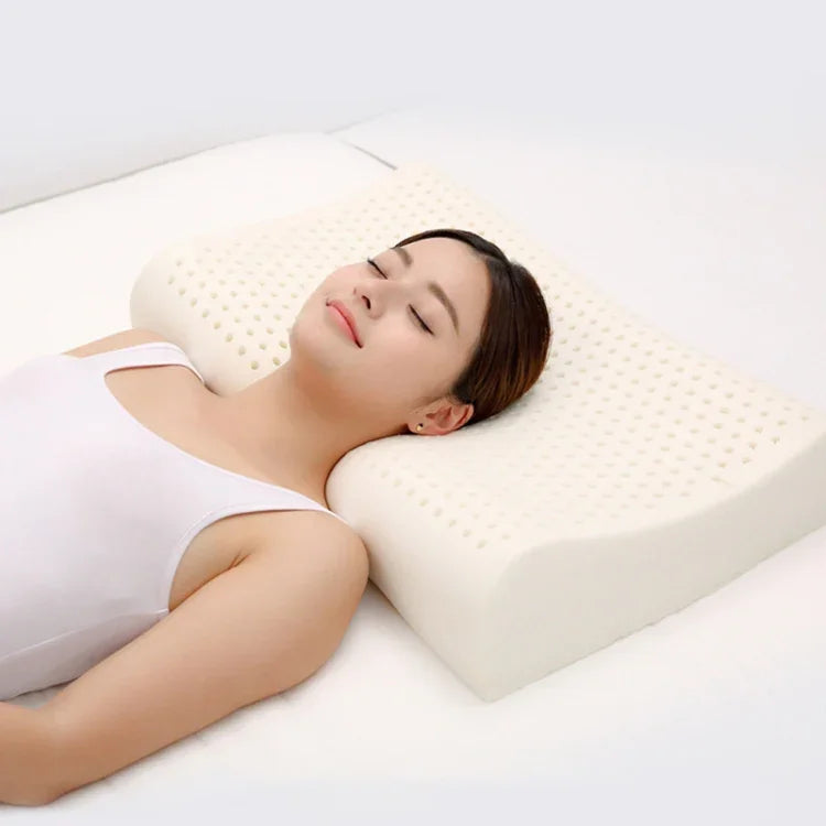Gối cao su tự nhiên 8H Z2 Xiaomi Youpin chính hãng, mềm mại, thoáng khí, bảo vệ cột sống, mát-xa, kèm vỏ gối cotton
