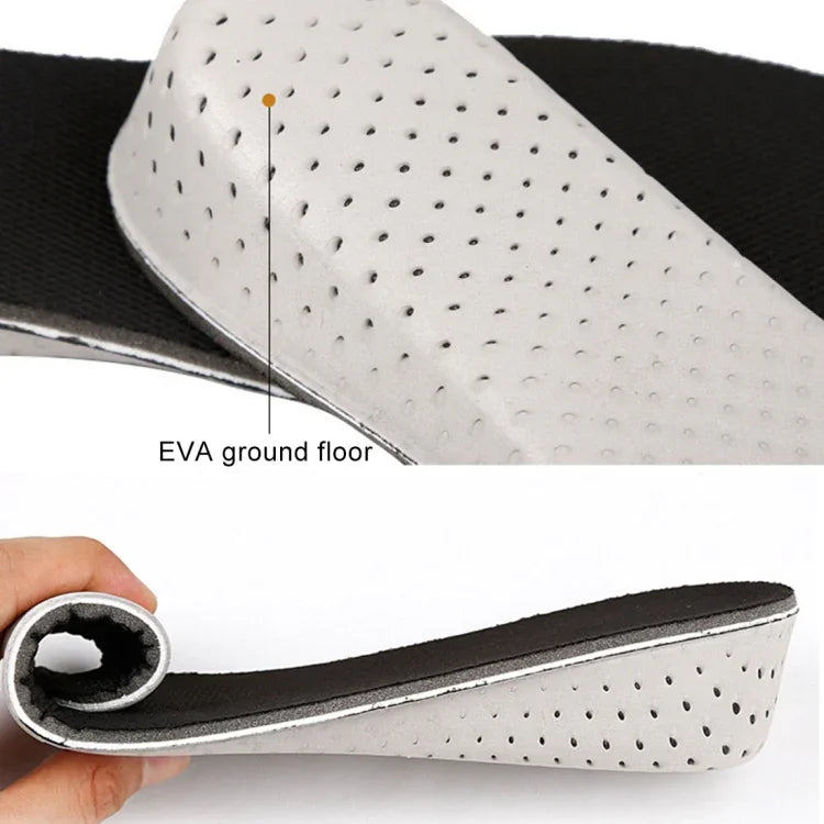 1 đôi lót giày EVA thoáng khí tăng chiều cao, Chiều cao: 2cm, Chiều cao: 2cm