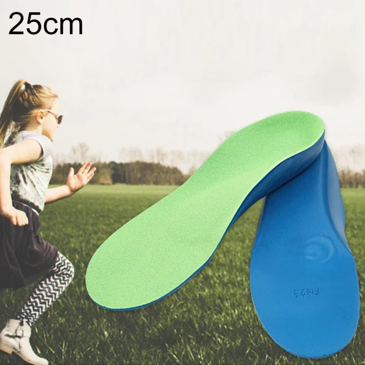 Lót chỉnh chân XO trẻ em PU, Size: 25cm, Size: 25cm