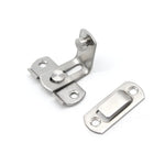 2 miếng chốt góc cửa an ninh bằng thép không gỉ góc phải 90 độ, chốt góc cửa
