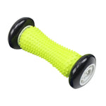 Bánh xe mát-xa chăm sóc sức khỏe Yoga cho cổ, thắt lưng, chân, tay, bàn chân, giao màu ngẫu nhiên, chiều dài: 17cm