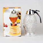 Bình đựng nước ép mật ong acrylic trong suốt, kích thước: 8.3*10.0*15cm, bình đựng nước ép