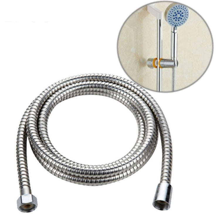 Ống vòi sen inox mềm dẻo 1.5m, đầu nối lõi đồng chống nổ, 1.5m (đầu nối lõi đồng)