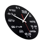 Creative Acrylic Living Room Decorative Mathematical Formula Wall Clock