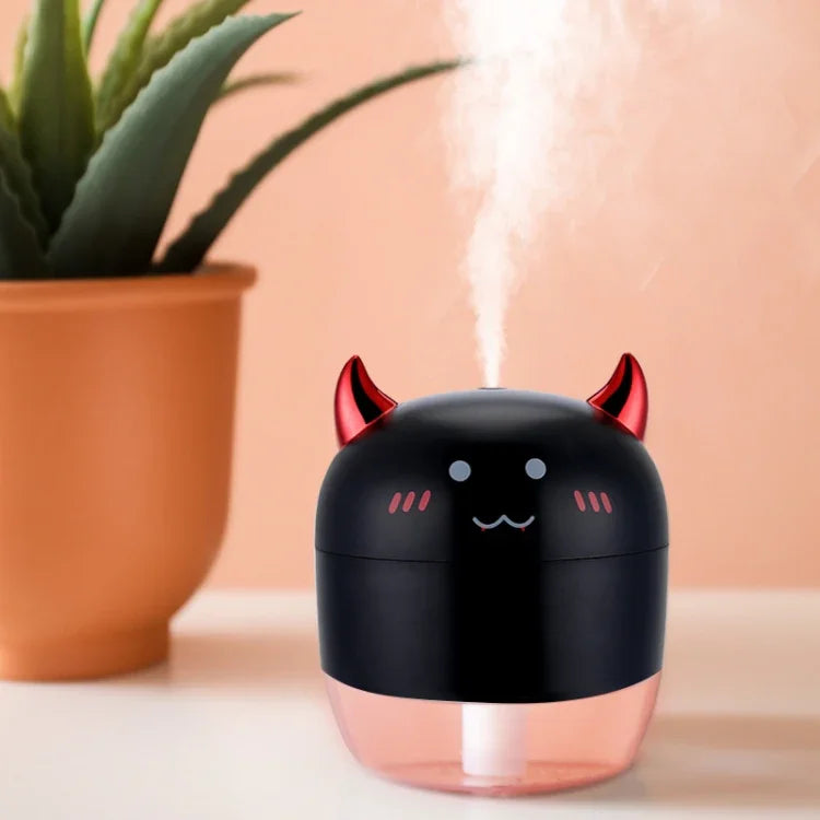 Máy tạo ẩm Devil WT-H21 phun sương với đèn ngủ nhiều màu, dung tích bình nước: 200mL