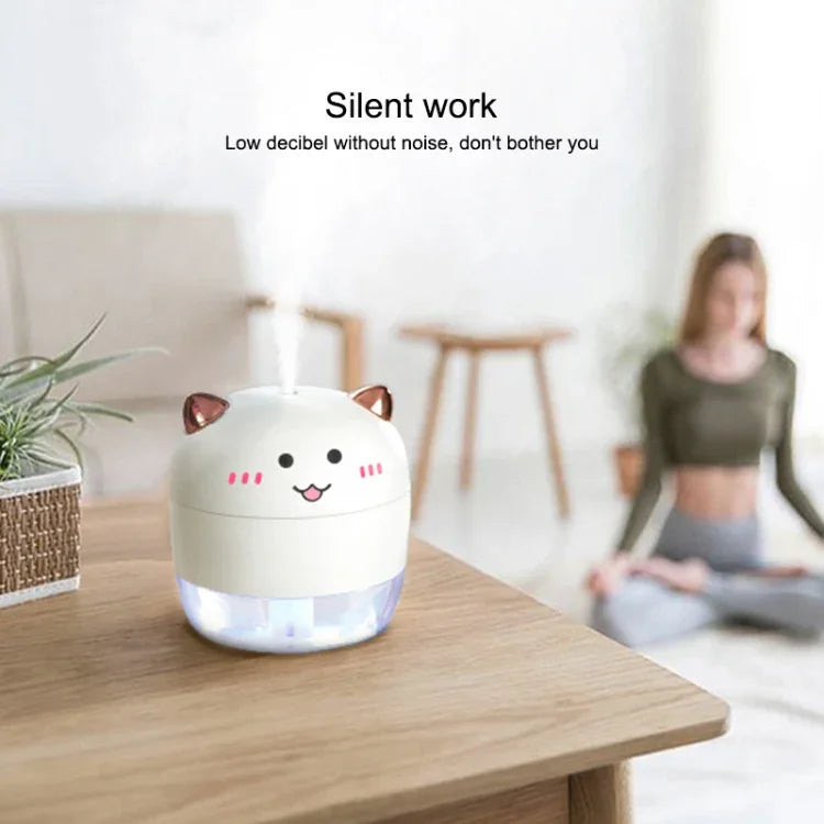 Máy tạo ẩm Devil WT-H21 phun sương với đèn ngủ nhiều màu, dung tích bình nước: 200mL
