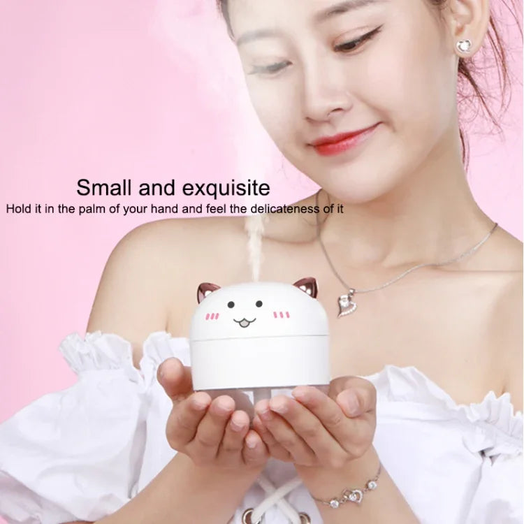 Máy tạo ẩm Devil WT-H21 phun sương với đèn ngủ nhiều màu, dung tích bình nước: 200mL
