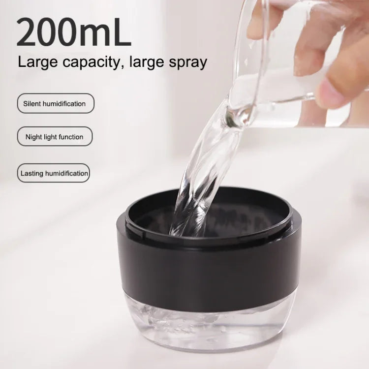 Máy tạo ẩm Devil WT-H21 phun sương với đèn ngủ nhiều màu, dung tích bình nước: 200mL