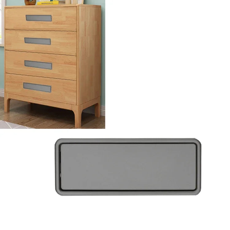 Tay nắm tủ đơn giản khe rãnh, tay nắm âm cho ngăn kéo, tay nắm ẩn, khoảng cách lỗ: 96mm, 96mm