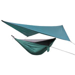 Bộ võng màn chống muỗi ngoài trời chống thấm nước, 360x290cm màu xanh hồ