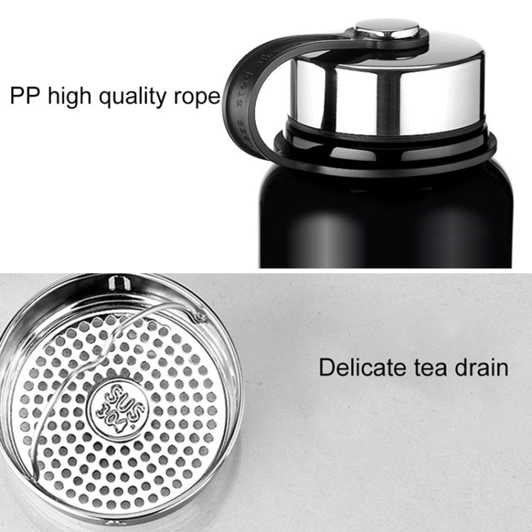 Bình giữ nhiệt chân không ngoài trời bằng thép không gỉ dung tích 610ml, bình thể thao dung tích lớn, 610ml