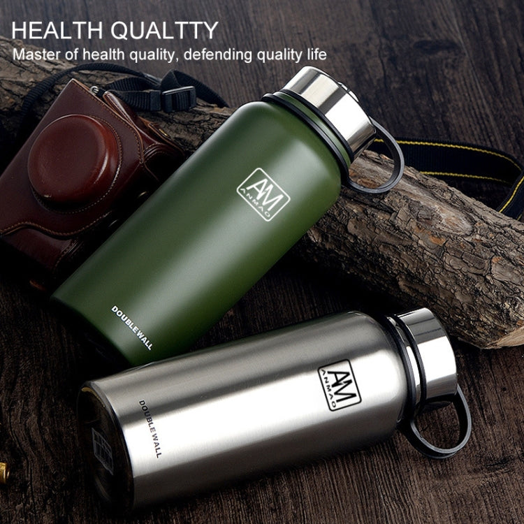 Bình giữ nhiệt chân không ngoài trời bằng thép không gỉ dung tích 610ml, bình thể thao dung tích lớn, 610ml