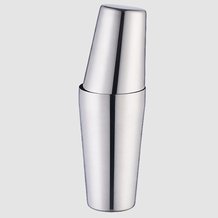 Bộ dụng cụ pha chế cocktail Boston bằng thép không gỉ cao cấp / dụng cụ bar cao cấp, dung tích: 750 + 600ml, bộ pha chế cocktail