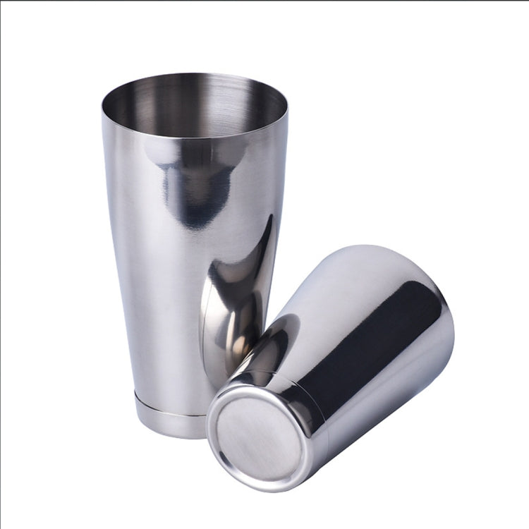 Bộ dụng cụ pha chế cocktail Boston bằng thép không gỉ cao cấp / dụng cụ bar cao cấp, dung tích: 750 + 600ml, bộ pha chế cocktail