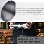 Bộ dụng cụ pha chế cocktail Boston bằng thép không gỉ cao cấp / dụng cụ bar cao cấp, dung tích: 750 + 600ml, bộ pha chế cocktail