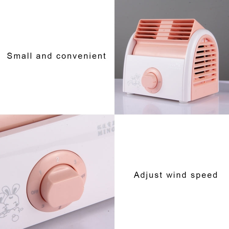 Quạt để bàn mini không cánh Turbine 30W siêu êm cho ký túc xá / phòng ngủ / phòng khách / văn phòng, 3 chế độ tốc độ, AC 220V
