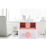Quạt để bàn mini không cánh Turbine 30W siêu êm cho ký túc xá / phòng ngủ / phòng khách / văn phòng, 3 chế độ tốc độ, AC 220V
