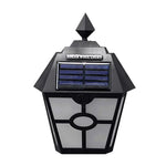 Đèn tường LED lục giác cổ điển năng lượng mặt trời ngoài trời, Đèn cảnh quan điều khiển cảm biến