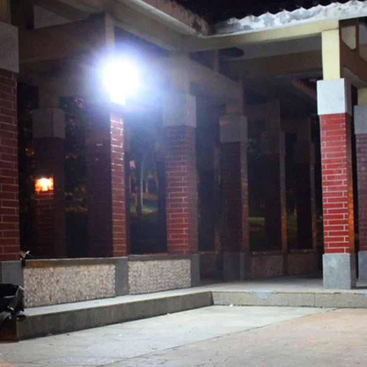 Đèn tường LED lục giác cổ điển năng lượng mặt trời ngoài trời, Đèn cảnh quan điều khiển cảm biến