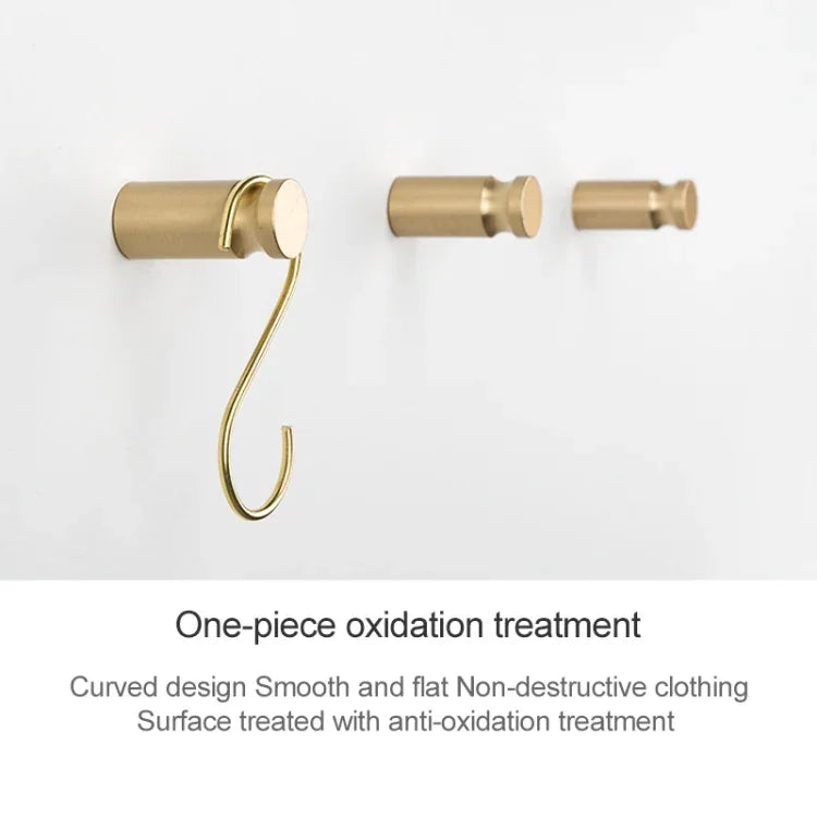 Móc Treo Chìa Khóa Treo Tường Sáng Tạo Bằng Đồng, Kích Thước: 4.5x1.5cm, 4.5x1.5cm