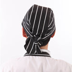 Mũ làm bếp, phục vụ unisex kiểu đơn giản, mũ cướp biển, mũ turban, mũ turban 2, mũ turban đỏ, mũ turban đen, mũ turban sọc, mũ turban 1