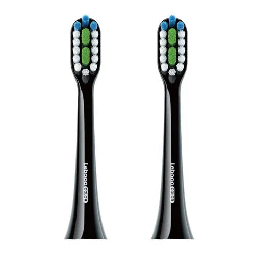HUAWEI Lebooo LBS-T053A 2 Cái Đầu Bàn Chải Đánh Răng Thông Minh (dùng cho HCB0001), Đầu Bàn Chải LBS-T053A (Đen), Đầu Bàn Chải LBS-T053A (Trắng)