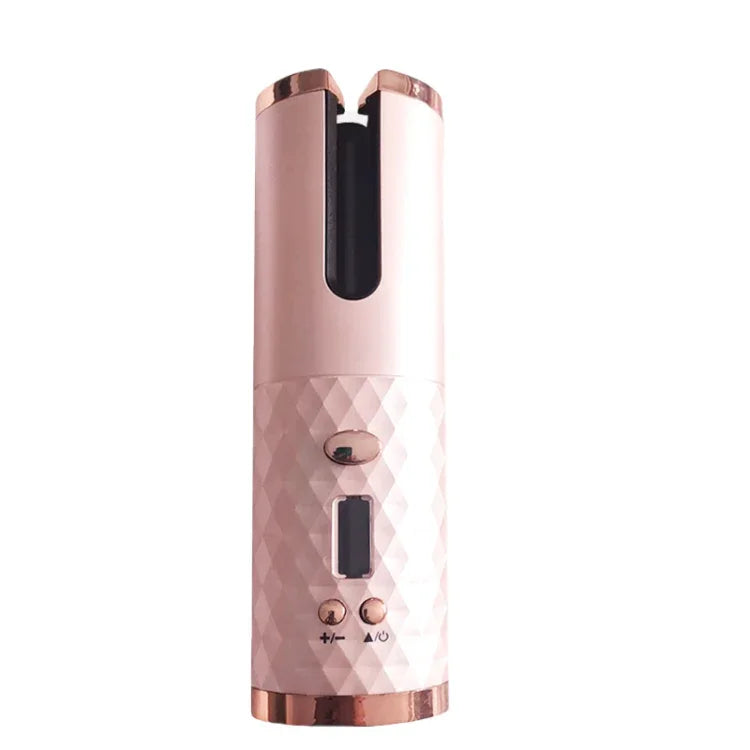 Máy uốn tóc tự động sạc USB mini không dây đa chức năng với màn hình LCD