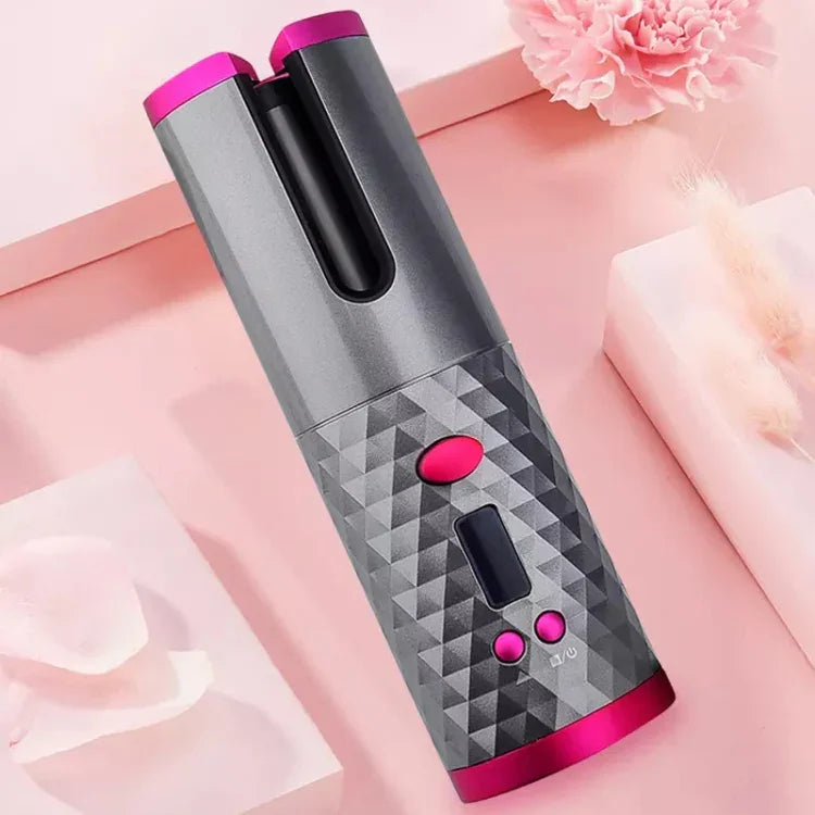 Máy uốn tóc tự động sạc USB mini không dây đa chức năng với màn hình LCD